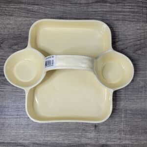 Nikko Woodbury Basket Ivory‎ Hostess Tray